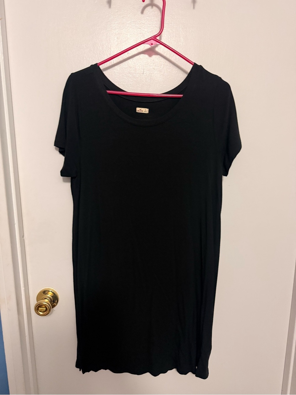 Hollister Co. Black Tshirt Dress